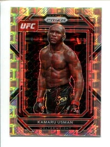 2023 Panini Prizm UFC Premium Box Set Prizm #120 Kamaru Usman #/99 - Bild 1 von 3