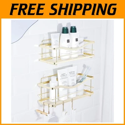 Self Adhesive Shower Caddy Organizer - Rustproof Steel - Image 1 of 4