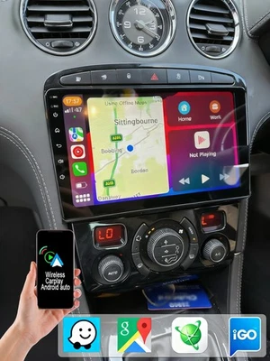 4+64G Für Peugeot 308 2007-2015 Android15 Car Stereo Carplay Autoradio GPS Navi - Bild 1 von 4