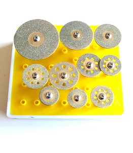 10pc DIAMOND CUT-OFF WHEEL SAW BLADE DW10M - Picture 1 of 1