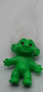 VERDE SUAVE con PELO BLANCO * CABALLO OSCURO * DAM TROLL SÍ ENVÍO RÁPIDO - Imagen 1 de 4