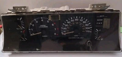 TOYOTA 4RUNNER PICKUP SR5 22RE 180K 87 INSTRUMENTO SPEEDO CUADRO AUTOMÁTICO TABLERO TURBO Foto 1 de 4