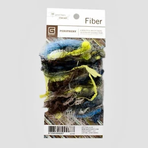 BasicGrey PERIPHERY FIBERS scrapbooking (10) UNIQUE FIBERS 3ft EACH - Picture 1 of 1