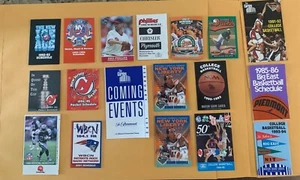 Lote de horarios surtidos - NY Islanders - NJ Devils - Phillies - NCAA, etc. - Imagen 1 de 2