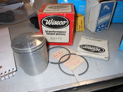 Nuevo de Lote Antiguo Wiseco 57.00mm 1.00mm 1er Kit de Pistón O/S Honda CR125 MT125 339M05700 339P4 Foto 1 de 4