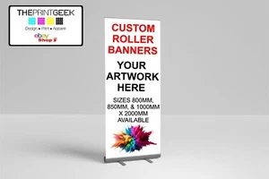 Custom print Pop Up Roller Banner , Exhibition Displays, Various Sizes. - Picture 1 of 6
