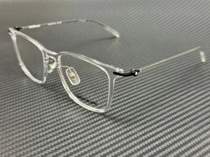 MONT BLANC MB0354O 003 Crystal Black Men's 52 mm Extra Large Eyeglasses - Picture 1 of 5