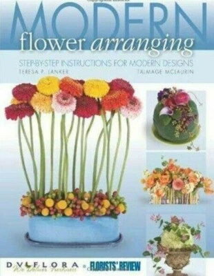 Modern Flower Arranging Step-by-step Instructions for Modern Design Crafts Book  - Imagem 1 de 3