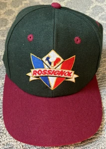 Vtg Rossignol Trucker Black/Red Hat - Picture 1 of 7