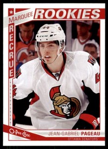 2013-14 O-Pee-Chee Jean-Gabriel Pageau Rookie Ottawa Senators #515