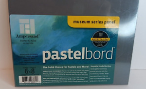 Ampersand Pastelbord 6x8 Gray, 3-Pack, New, Museum Series Panel, Painting Art