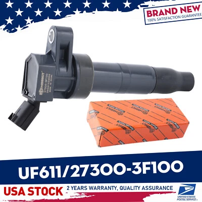 Reliable 1x Ignition Coil 27300-3F100 For Hyundai Tucson 2.0L l4 2011-2013 UF611 - Image 1 of 4
