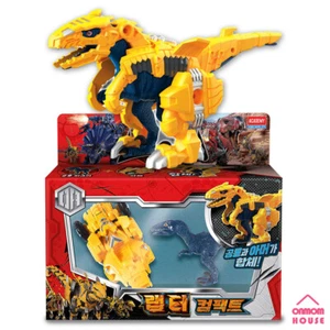 Armored Saurus Compact RAPTOR Dino Trasformer Robot Toys korean Animation - Picture 1 of 6