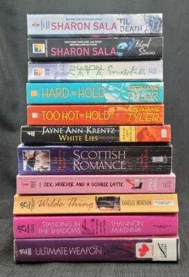 Lot of 11 ROMANCE Suspense PB Sharon Sala, Stephanie Tyler, Shannon McKenna + - Image 1 of 4