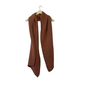 By Anthropologie Scarf Sweater Wrap So Soft Unique Color Sedona Rust Womens - Picture 1 of 9