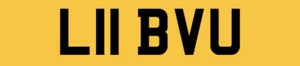 LIB LIBBY NUMBER PLATE PRIVATE REGISTRATION PERSONAL CHERISHED CAR REG L11 BVU - Picture 1 of 4