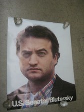 U.S. Senator Blutarsky John Belushi Animal house poster Vintage 1978 movie C854