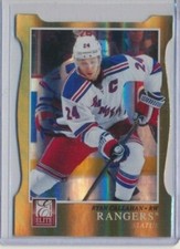 2011-12 Panini Elite Gold Die Cut 196 Ryan Callahan /99 New York Rangers