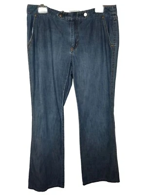 Jeans Sigrid Olsen Feminino Innovator 7 Perna Reta Demin Azul Tamanho 6 32x30  - Imagem 1 de 4