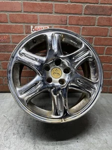 94-99 Mitsubishi 3000GT VR4 OEM 18x8.5 Chrome Wheel Rim 6 Spoke - Foto 1 di 22