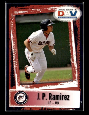 JP Ramirez 2011 Potomac Nationals DAV Team Set - Image 1 of 2