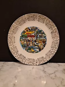 Vintage State Of Tennessee 8" Decorative Wall Decor Souvenir Plate - Picture 1 of 9