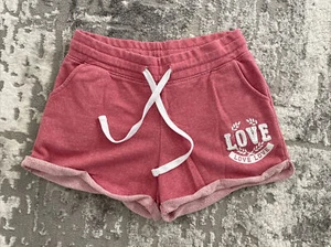 Reflex Girls Pink Love Shorts Size L - Picture 1 of 5
