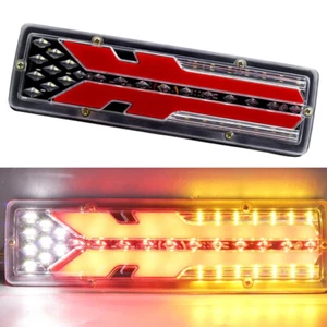12V 30cm Truck Trailer Tail Light Flowing Light Fit For Car Truck Trailer - Picture 1 of 6