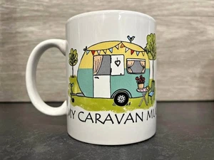 My Caravan Mug Wrap Around Design Left And Right Handed View - Picture 1 of 2