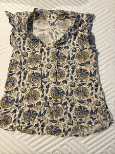 Lucky Brand Tanktop-Bluse mit Bindeband vorne Gr. Medium  - Bild 1 von 2