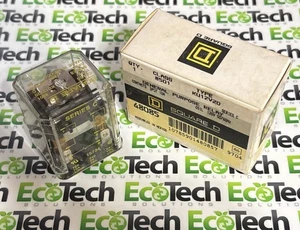 Square D 8501-KU12V20 Relay 120VAC Coil New In Box Dpdt 10a 8-pin - Picture 1 of 4
