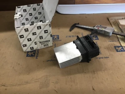 Original PEUGEOT 406 mk2 1999 en adelante calefacción motor reóstato resistencia 6441L1 Foto 1 de 4