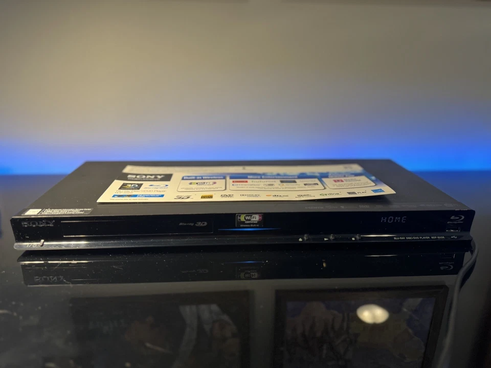 Sony 3D BDP-BX58 1080p WiFi Built-In 3D Blu-ray Disc/DVD Player - Image 1 of 4