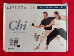 Living Arts Chi Essentials Kit - 2 VHS Tapes: Upper & Lower Body Chi, 1 Chi Ball - Picture 1 of 3