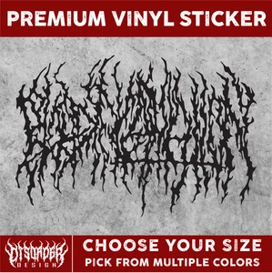 BLOOD INCANTATION [VINYL STICKER]-for WINDOW-LAPTOP-FOLDER-YOU PICK COLOR/SIZE - Picture 1 of 6