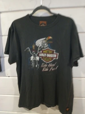 Camiseta Harley Davidson Trunk Ltd. Grande Niagra Falls Rara Puntada Única Foto 1 de 4