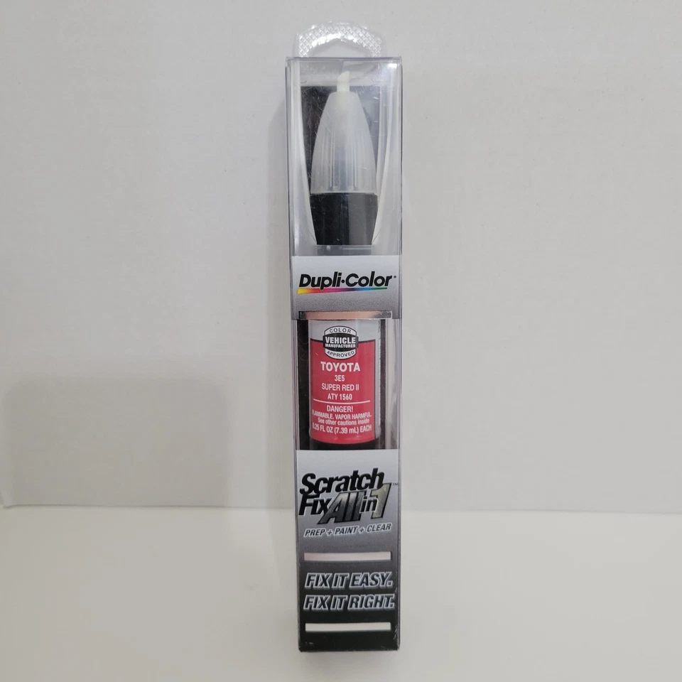 Dupli-Color Scratch Fix All in 1 Car Auto Touch-up Paint Toyota 3E5 Super Red 2  - Image 1 of 3