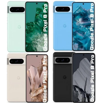 GOOGLE Pixel 8 Pro (5G) Smartphone - 128GB 256GB - 6.7 Zoll - Ohne Vertrag - Neu
