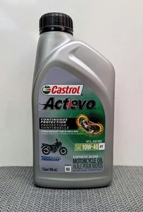 Castrol 06130 Actevo X-Tra 4T Synthetic Blend - 10W40-1 quart - Picture 1 of 4