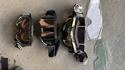 O’Neal Motocross Gear Bundle. Boots, Pants, Chest Protector, Goggles, Pads, Used - Image 1 of 4