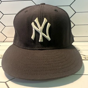 New Era New York Yankees Vintage Wool Fitted 7 3/8 Authentic Collection MLB USA - Picture 1 of 13