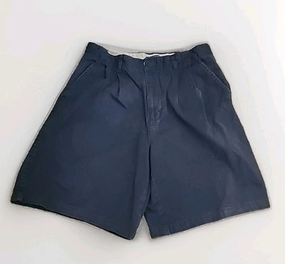 Catalina Navigator Shorts Men's Size 34 Navy Blue Zipper Button Pockets  - Image 1 of 4
