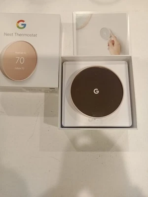 Google Nest Smart Programmable Wifi Thermostat Open Box - Image 1 of 3