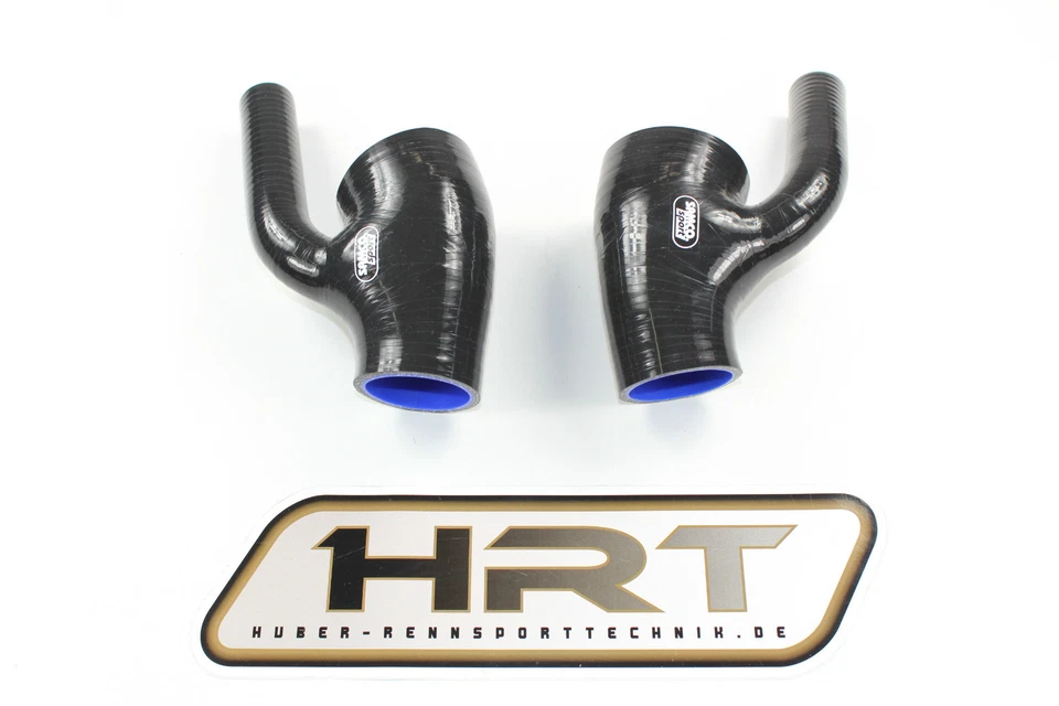 Samco Silikon Schlauch-kit Audi RS4 B5 2.7l V6 Biturbo ASJ / AZR 381PS Schwarz - Bild 1 von 1