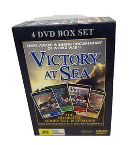 Victory At Sea DVD Complete Series 1-4 Box Set WWII 2 Documentary Region All PAL - Picture 1 of 19