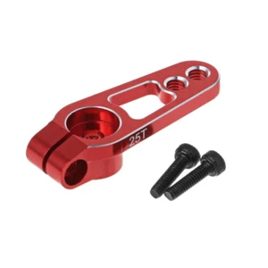 NUEVO Powerhobby Aluminio 25T Servo Cuerno Brazos 25 Dientes Spline M3 Abrazadera Rojo - Imagen 1 de 1