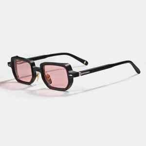 Mens Eyeglasses Fashion Women Acetate SUNGLASSES UV400 Lens Trendy Rectangle New