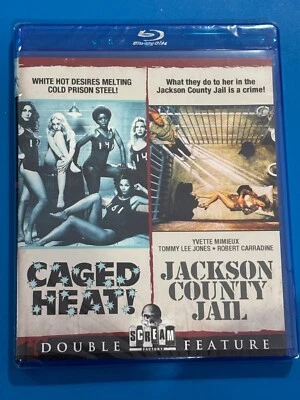 CAGED HEAT / JACKSON COUNTY JAIL (Blu-Ray) SCREAM FACTORY Limited Edition - NEW! Foto 1 de 2