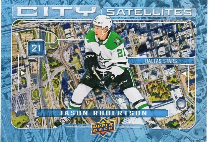 Jason Robertson 24-25 UD Series 1 Hockey City Satellites CS-14 - Image 1 of 1