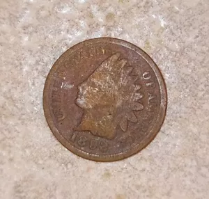 1892 Indian Head Penny Cent. See Pictures for Condition. - Picture 1 of 2